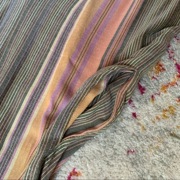 UO Shapeless Gauzy Striped Jumpsuit - Picture 6 of 8